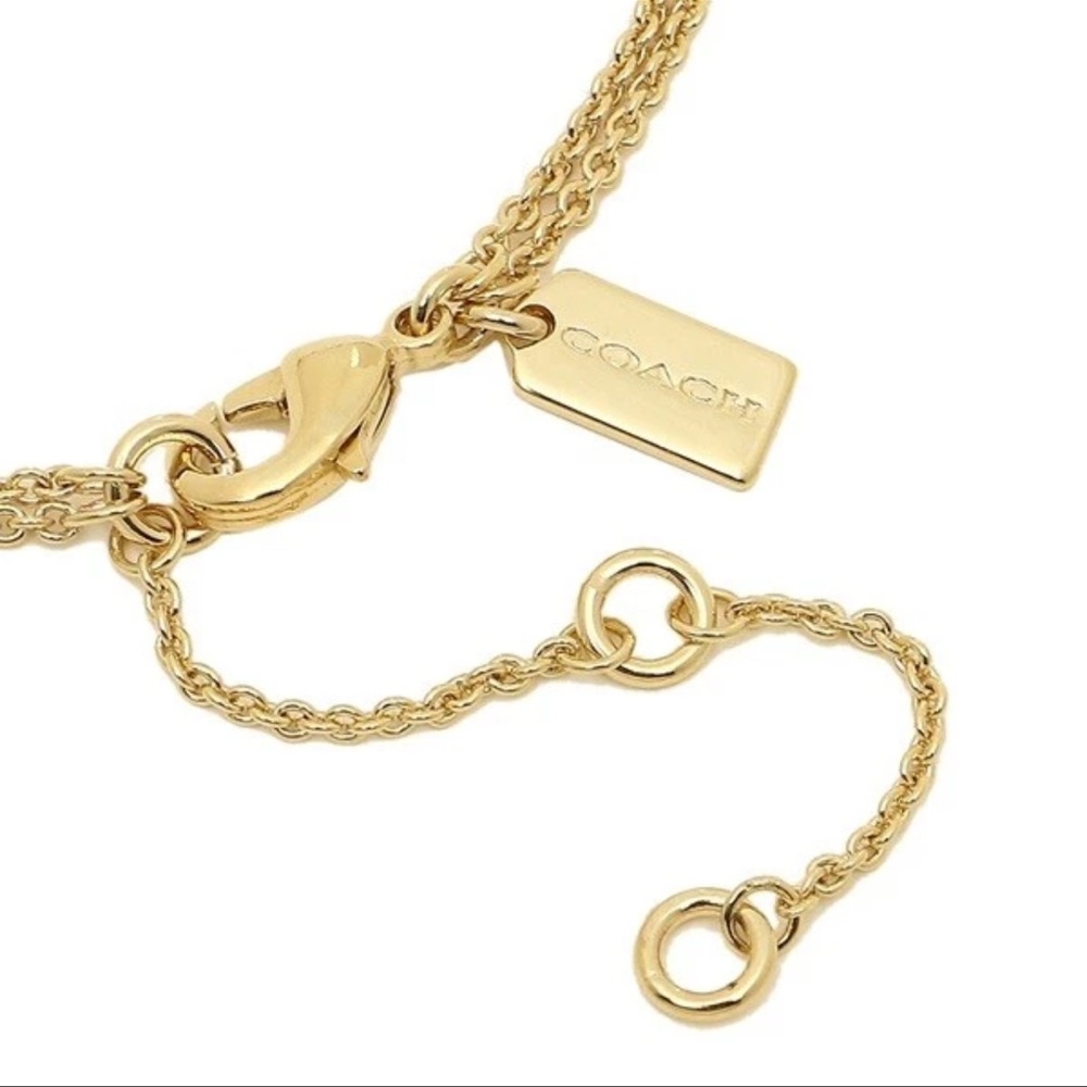 Coach Gold Chain Necklace - Picture 3 of 9
